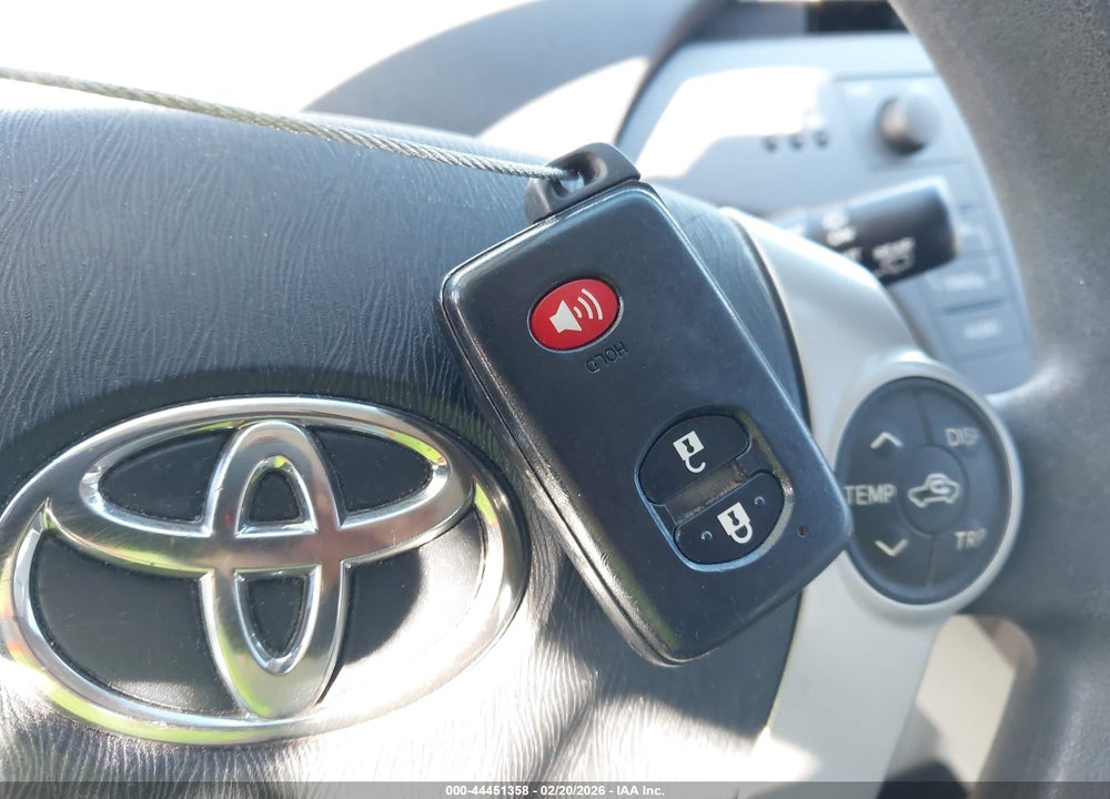 2013 TOYOTA PRIUS THREE VIN: JTDKN3DU9D0346272