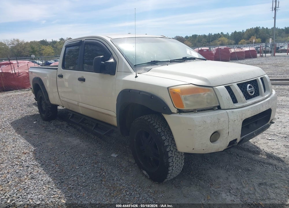 2008 NISSAN TITAN PRO-4X VIN: 1N6BA07F68N303442