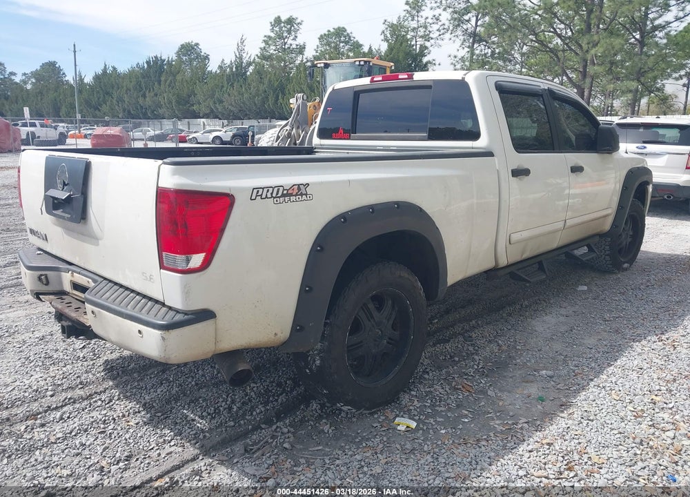 2008 NISSAN TITAN PRO-4X VIN: 1N6BA07F68N303442