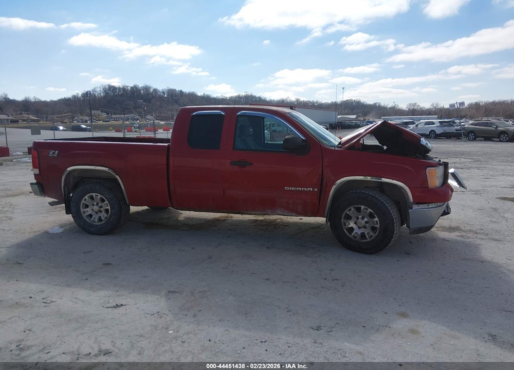 2008 GMC SIERRA 1500 SLE1 VIN: 2GTEK190981285287