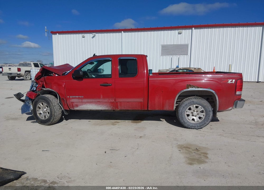 2008 GMC SIERRA 1500 SLE1 VIN: 2GTEK190981285287