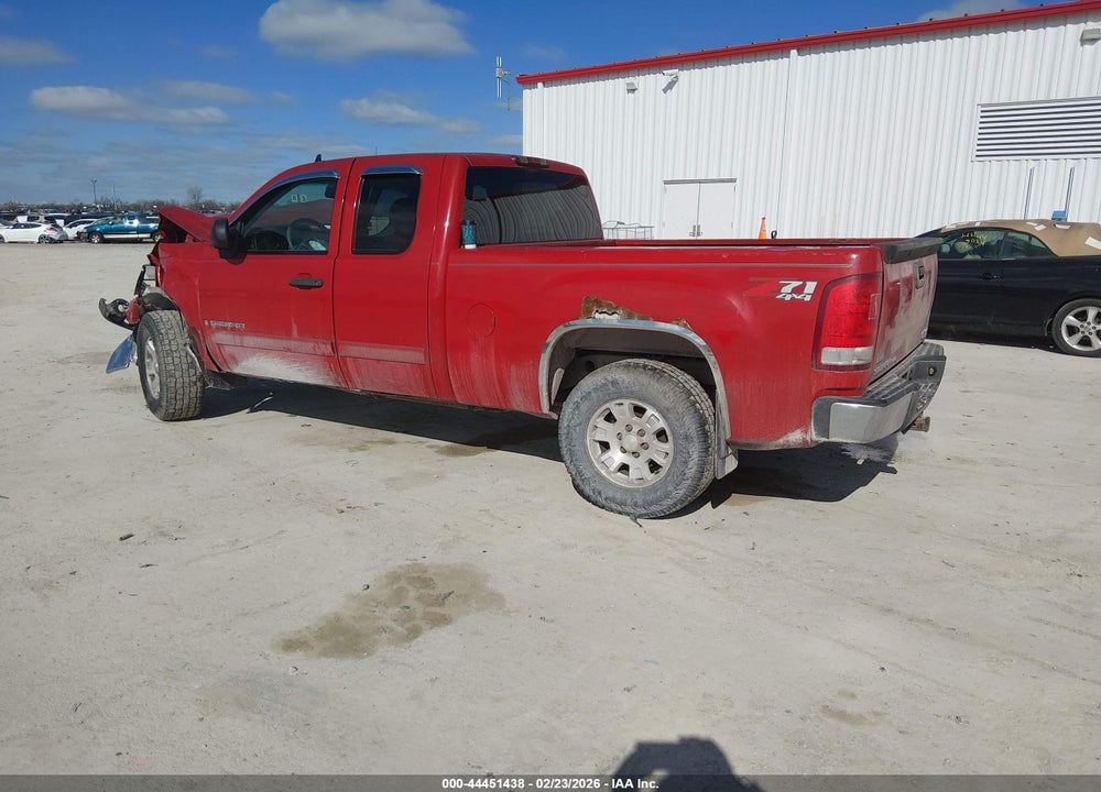 2008 GMC SIERRA 1500 SLE1 VIN: 2GTEK190981285287