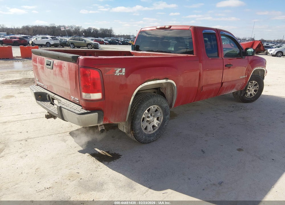 2008 GMC SIERRA 1500 SLE1 VIN: 2GTEK190981285287