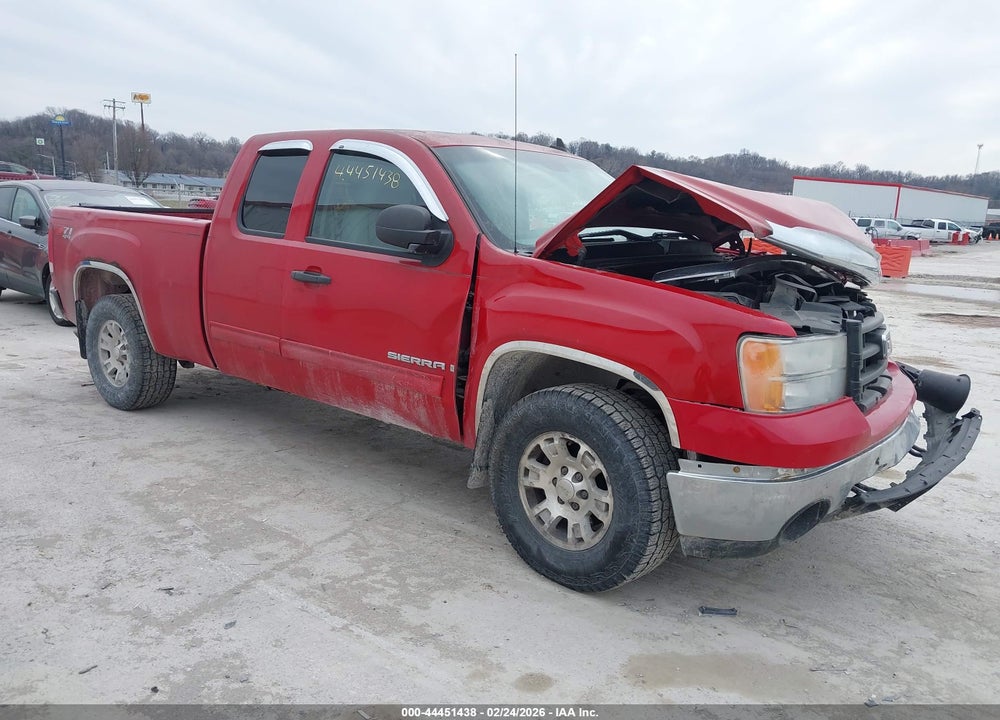 2008 GMC SIERRA 1500 SLE1 VIN: 2GTEK190981285287