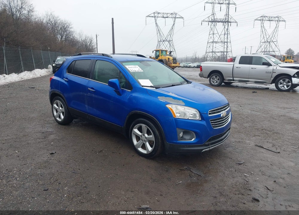 2015 CHEVROLET TRAX LTZ VIN: KL7CJNSB6FB164787