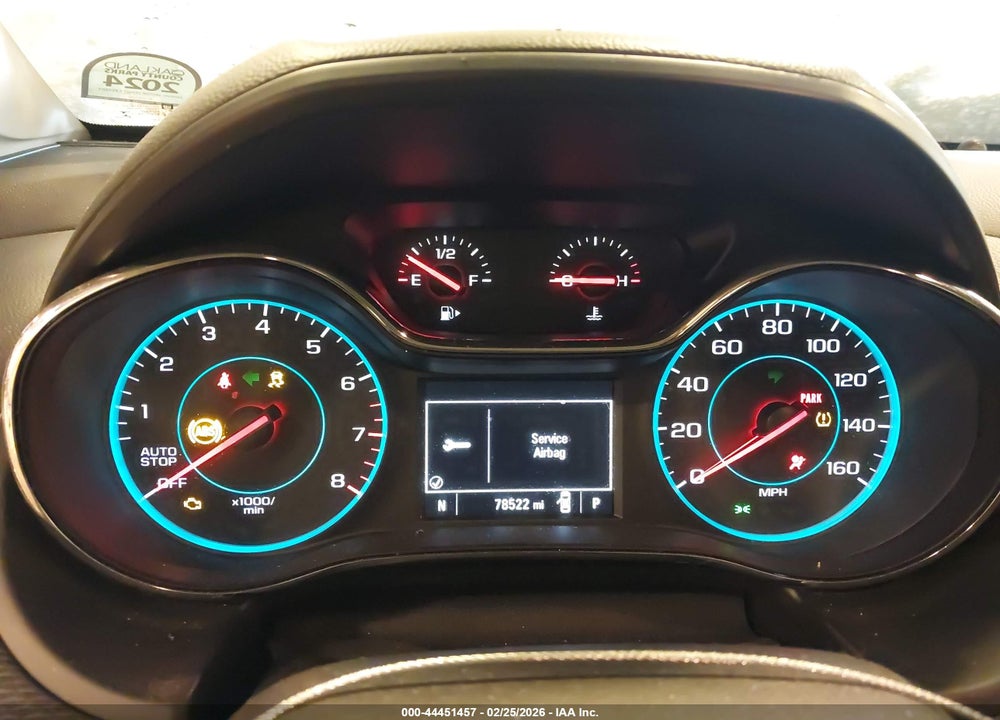 2016 CHEVROLET CRUZE LS AUTO VIN: 1G1BC5SM6G7262077