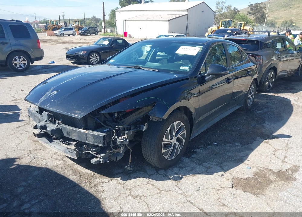 2021 HYUNDAI SONATA BLUE VIN: KMHL24JJ4MA023802