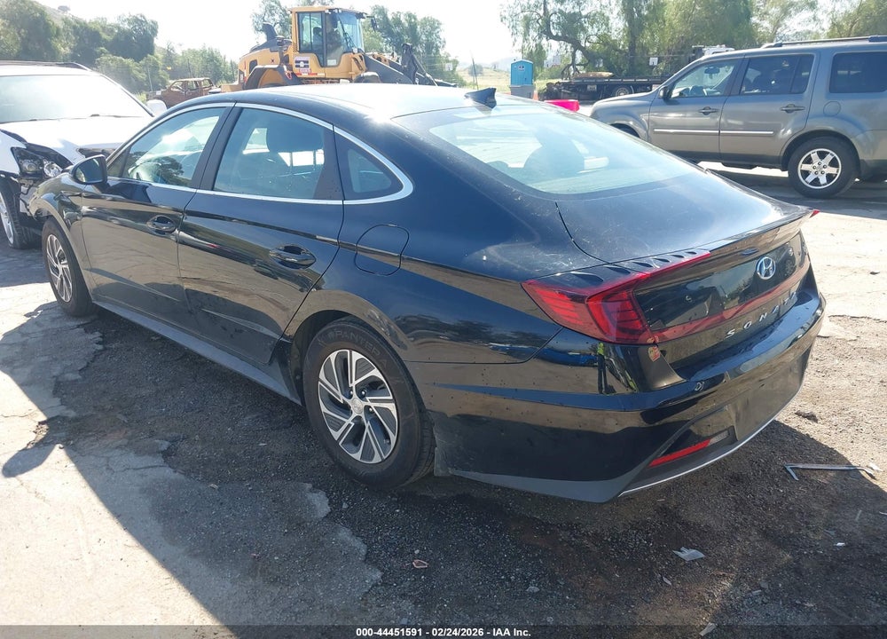 2021 HYUNDAI SONATA BLUE VIN: KMHL24JJ4MA023802