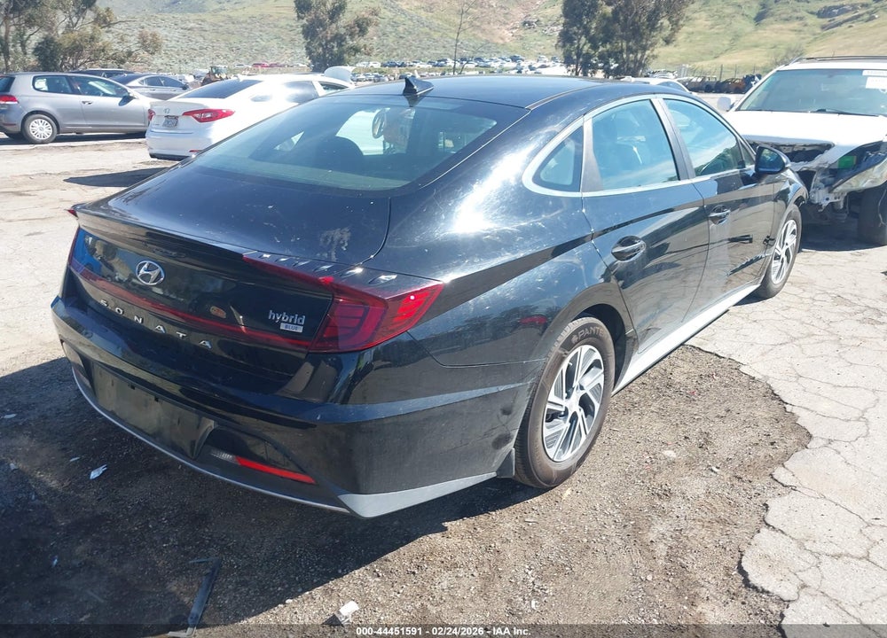 2021 HYUNDAI SONATA BLUE VIN: KMHL24JJ4MA023802