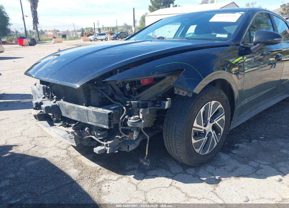 2021 HYUNDAI SONATA BLUE VIN: KMHL24JJ4MA023802