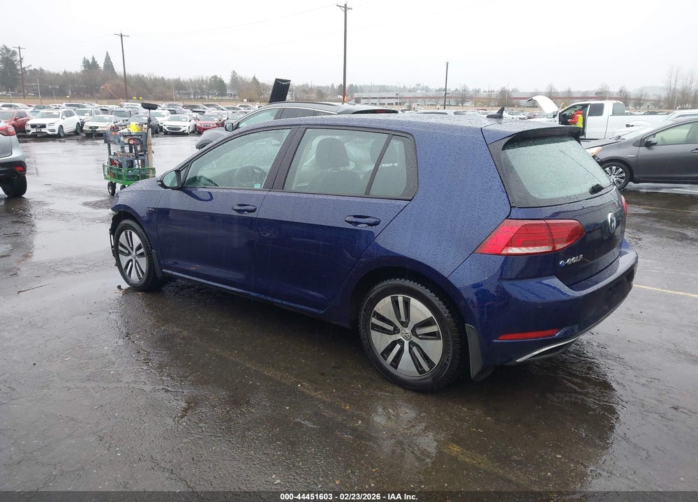 2019 VOLKSWAGEN E-GOLF SEL PREMIUM VIN: WVWPR7AU9KW911250