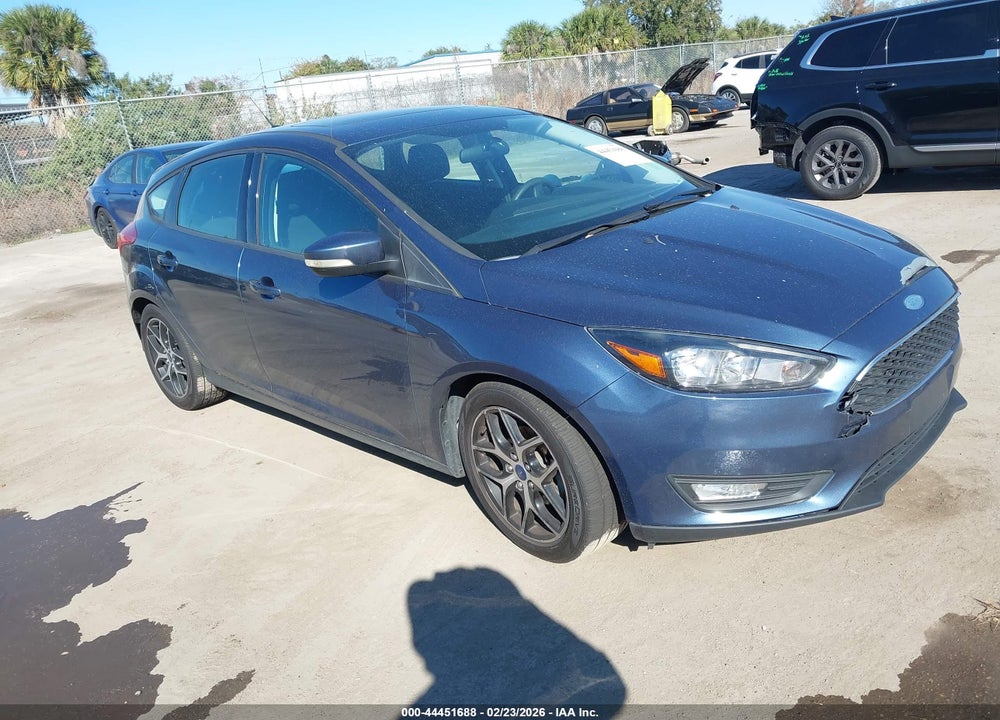2018 FORD FOCUS SEL VIN: 1FADP3M25JL275587