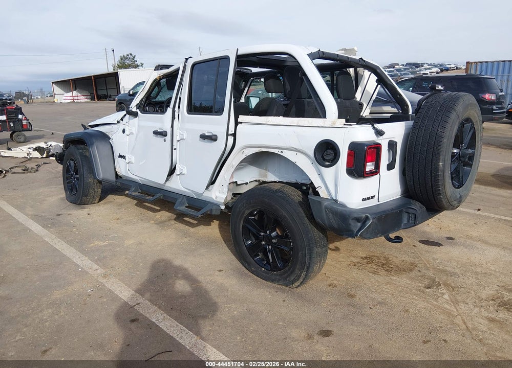2021 JEEP WRANGLER UNLIMITED SPORT ALTITUDE 4X4 VIN: 1C4HJXDN7MW812557