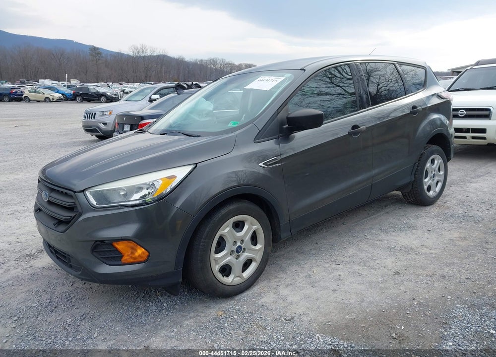 2017 FORD ESCAPE S VIN: 1FMCU0F78HUD24433