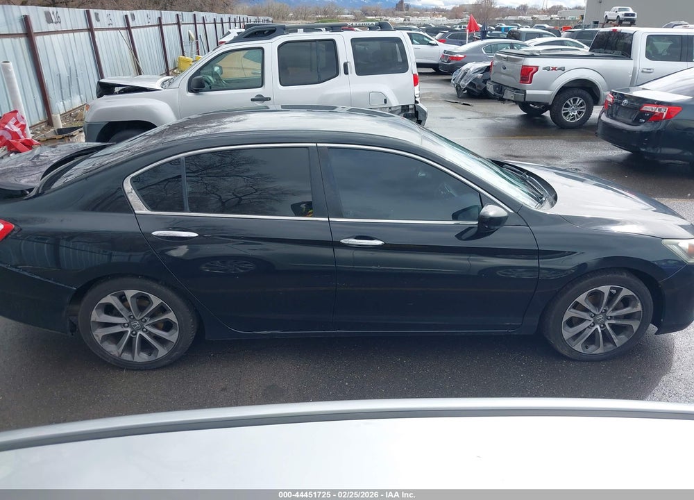 2014 HONDA ACCORD SPORT VIN: 1HGCR2F5XEA306904
