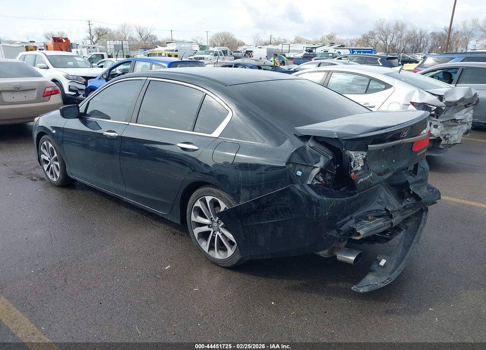 2014 HONDA ACCORD SPORT VIN: 1HGCR2F5XEA306904