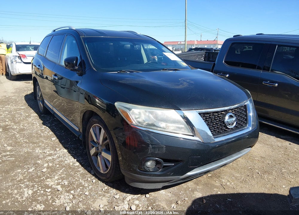2013 NISSAN PATHFINDER PLATINUM VIN: 5N1AR2MN7DC686842