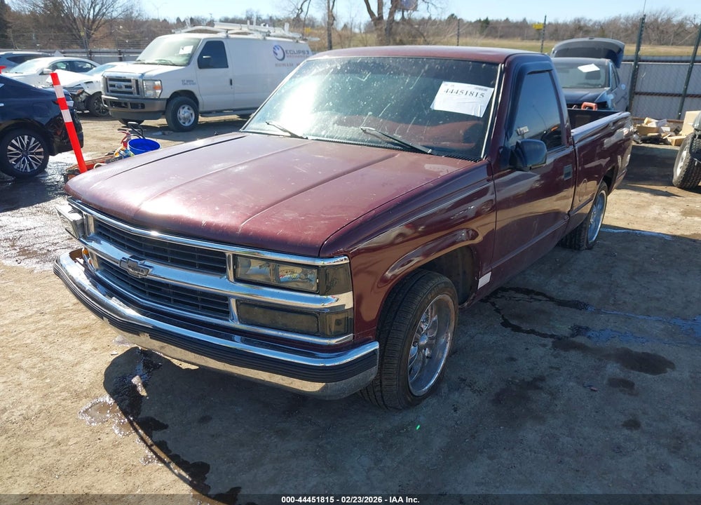 1998 CHEVROLET C1500 FLEETSIDE VIN: 1GCEC14W7WZ185024