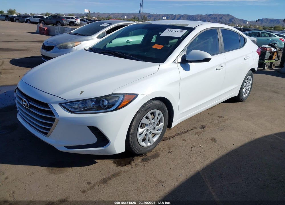 2018 HYUNDAI ELANTRA SE VIN: 5NPD74LF9JH276654