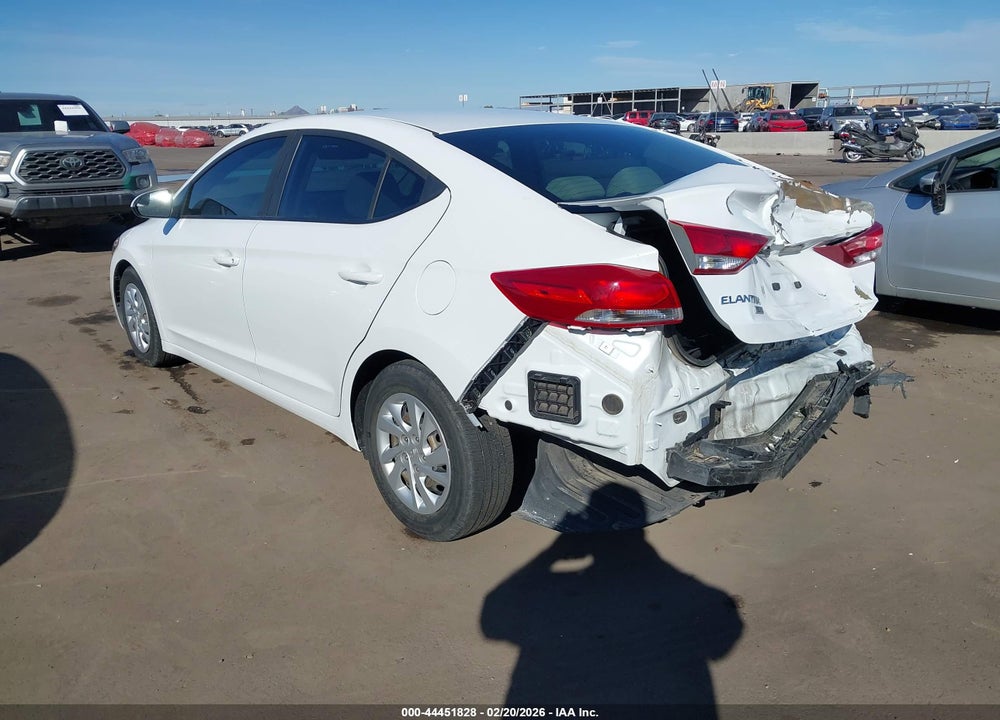 2018 HYUNDAI ELANTRA SE VIN: 5NPD74LF9JH276654