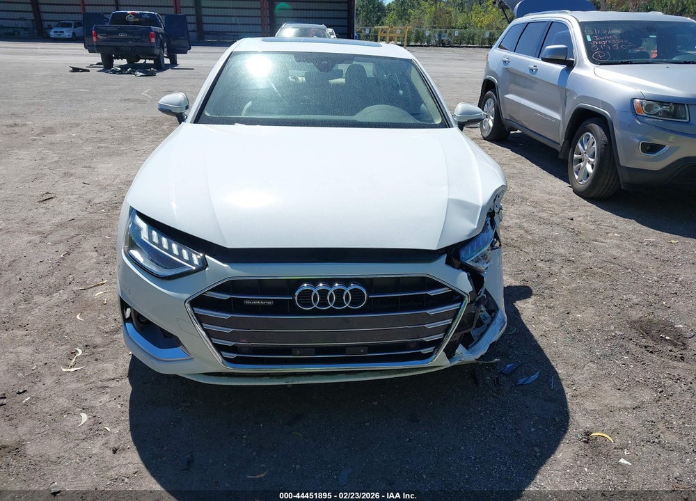 2023 AUDI A4 PREMIUM 40 TFSI QUATTRO S TRONIC VIN: WAUABAF4XPN004873
