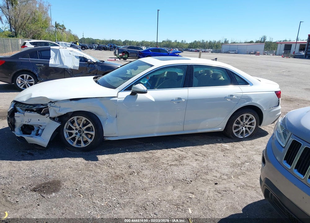 2023 AUDI A4 PREMIUM 40 TFSI QUATTRO S TRONIC VIN: WAUABAF4XPN004873