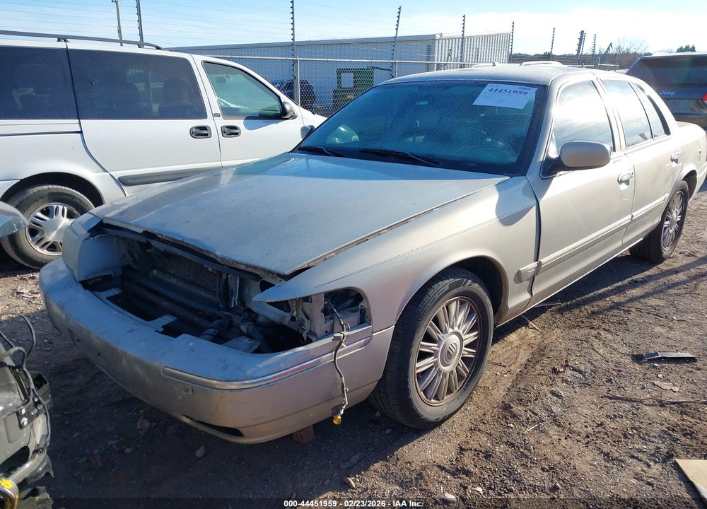 2008 MERCURY GRAND MARQUIS LS VIN: 2MEFM75V18X656778