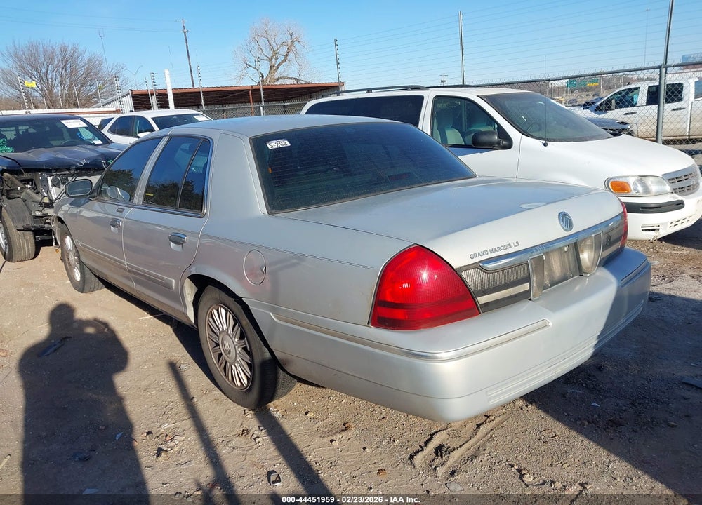 2008 MERCURY GRAND MARQUIS LS VIN: 2MEFM75V18X656778