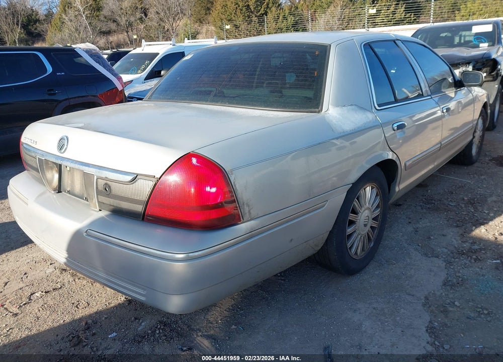 2008 MERCURY GRAND MARQUIS LS VIN: 2MEFM75V18X656778