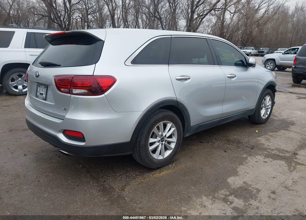 2020 KIA SORENTO 3.3L LX VIN: 5XYPG4A54LG612924