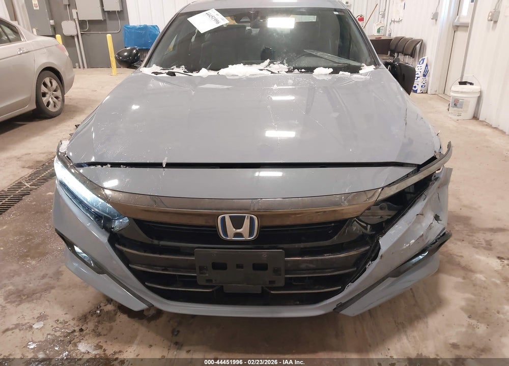 2022 HONDA ACCORD HYBRID SPORT VIN: 1HGCV3F21NA017563