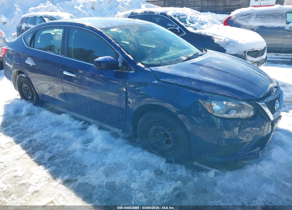 2019 NISSAN SENTRA S VIN: 3N1AB7AP7KY324898