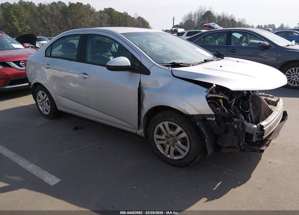 2017 CHEVROLET SONIC LS AUTO VIN: 1G1JB5SH3H4135498