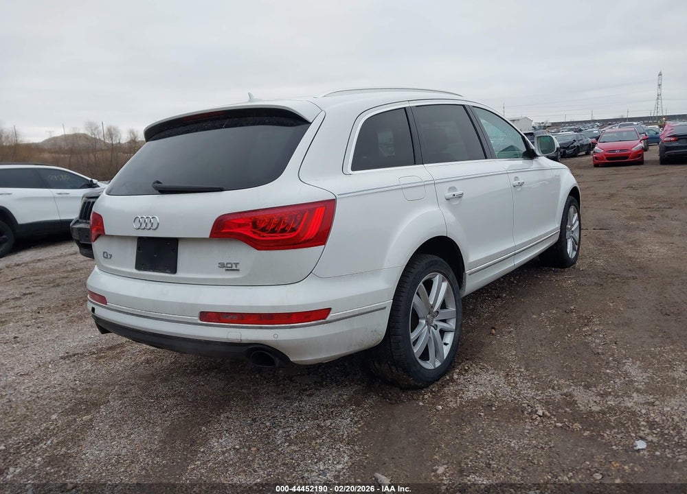 2015 AUDI Q7 3.0T PREMIUM VIN: WA1LGBFE0FD007517