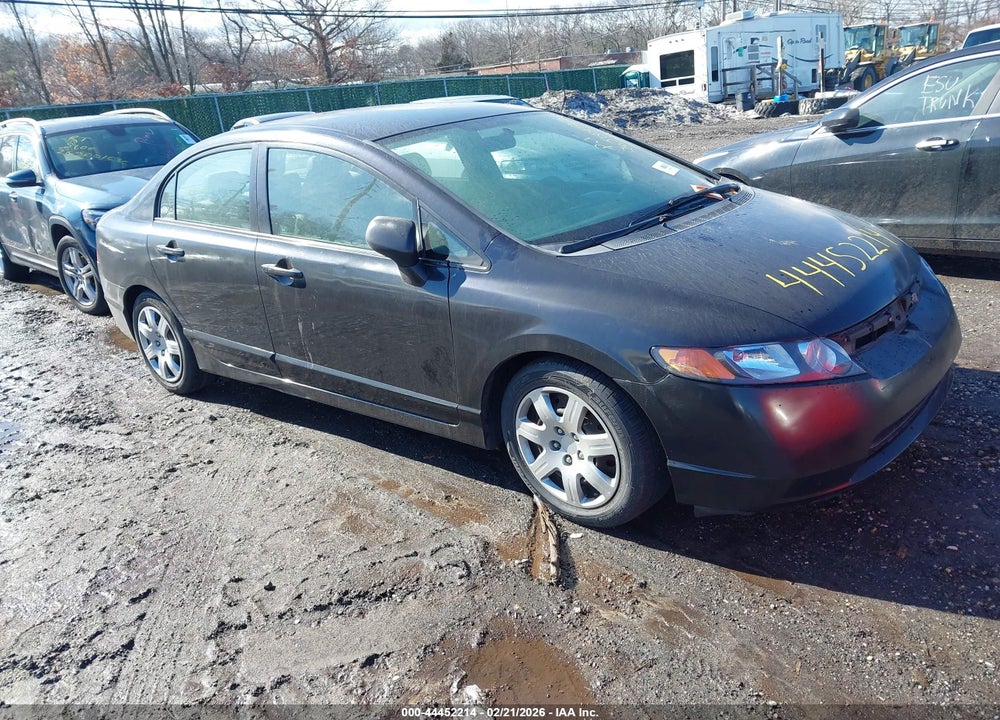 2008 HONDA CIVIC LX VIN: 2HGFA16598H514535