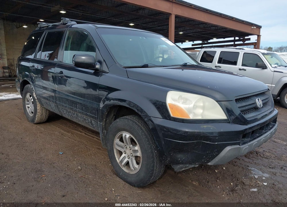 2004 HONDA PILOT EX-L VIN: 2HKYF18654H553591
