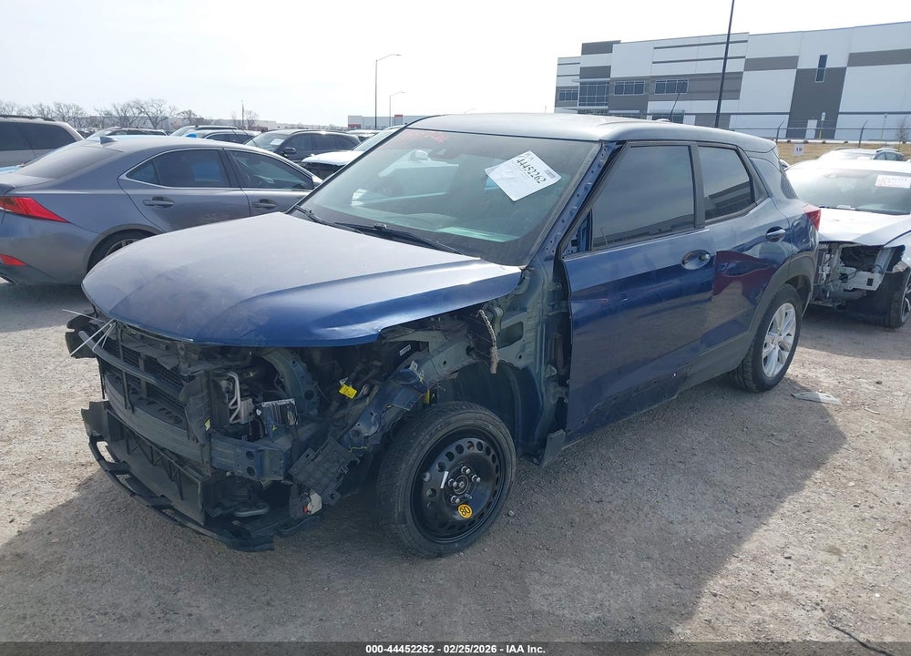 2021 CHEVROLET TRAILBLAZER FWD LS VIN: KL79MMS28MB136904