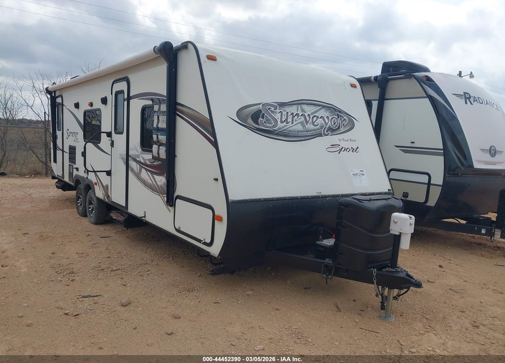 2013 FOREST RIVER SURVEYOR M275 VIN: 4X4TSVD21DL022877