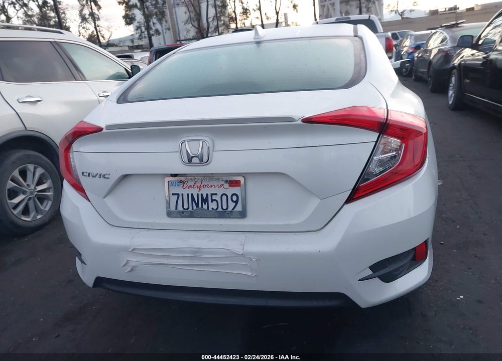 2016 HONDA CIVIC EX-L VIN: 2HGFC1F77GH654562