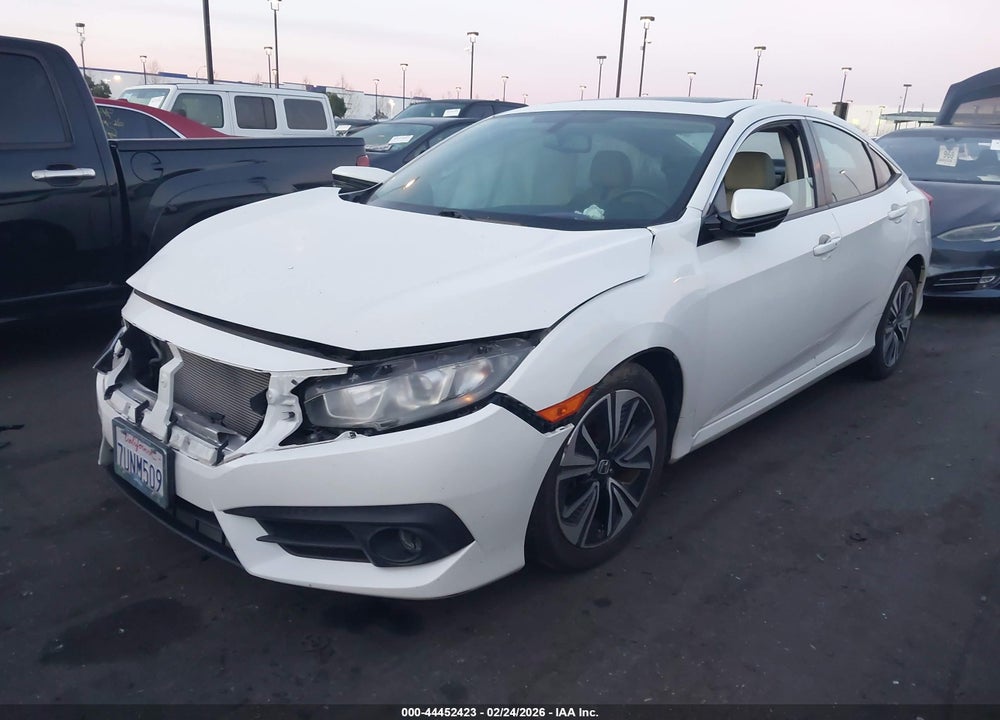 2016 HONDA CIVIC EX-L VIN: 2HGFC1F77GH654562