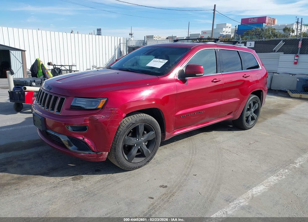 2015 JEEP GRAND CHEROKEE HIGH ALTITUDE VIN: 1C4RJECG2FC152959