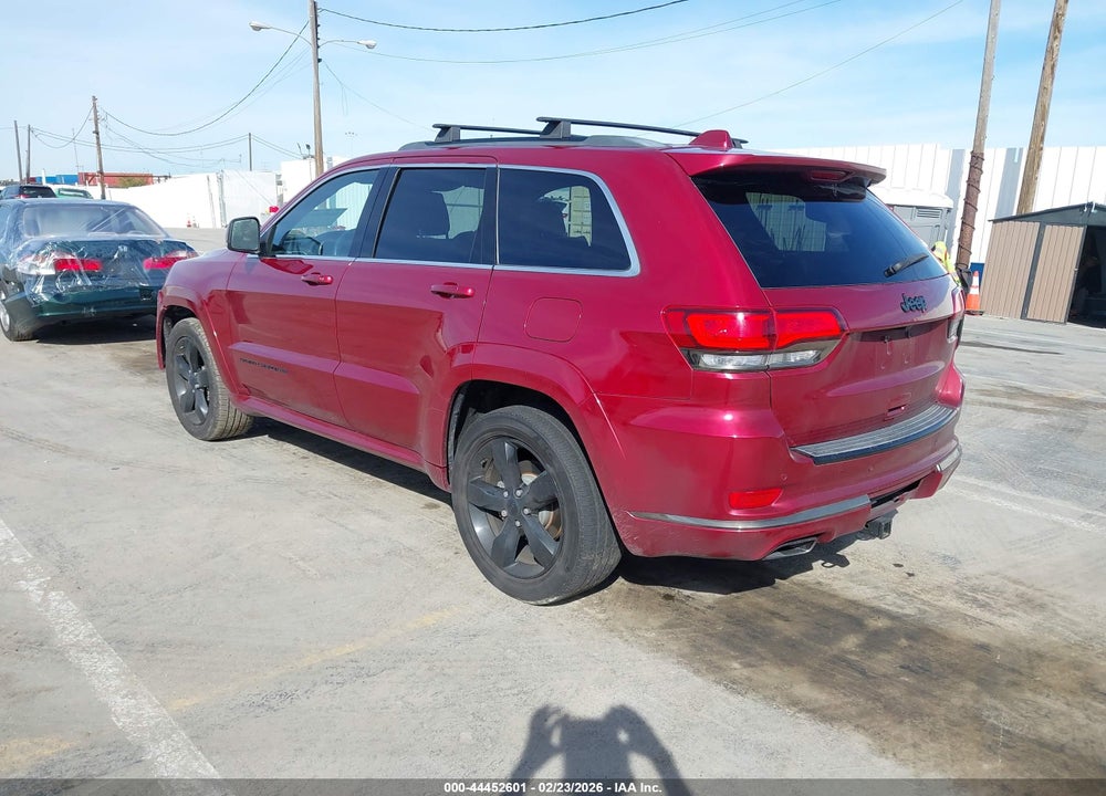 2015 JEEP GRAND CHEROKEE HIGH ALTITUDE VIN: 1C4RJECG2FC152959