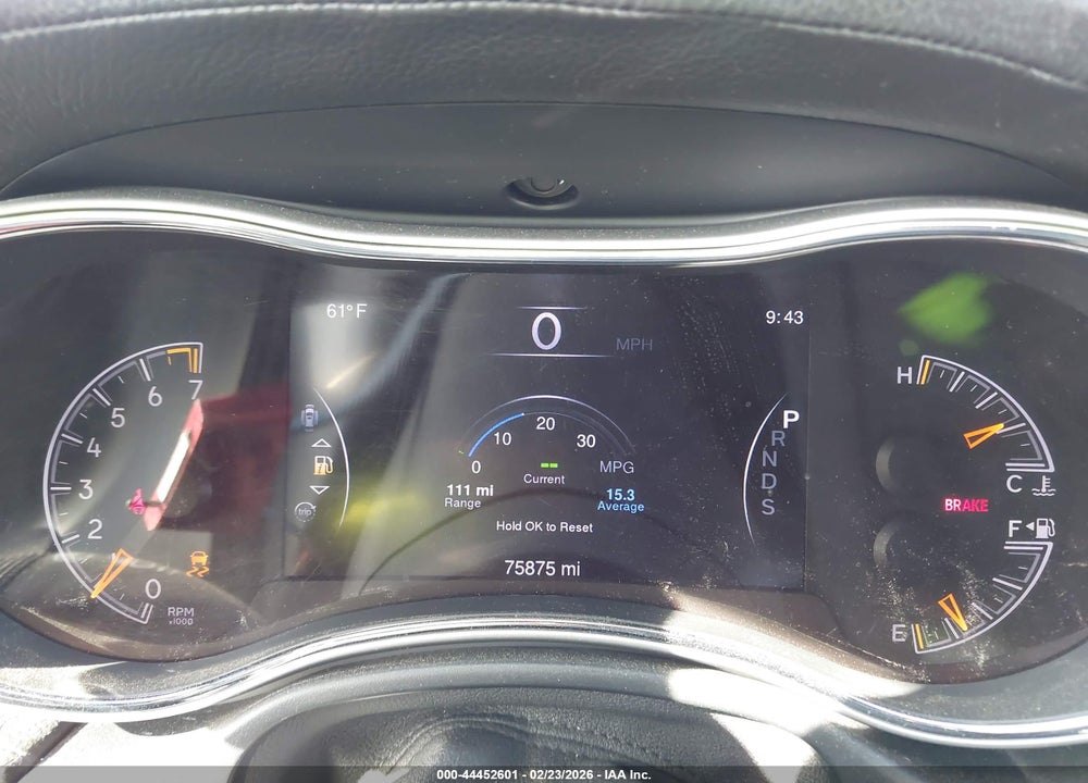 2015 JEEP GRAND CHEROKEE HIGH ALTITUDE VIN: 1C4RJECG2FC152959