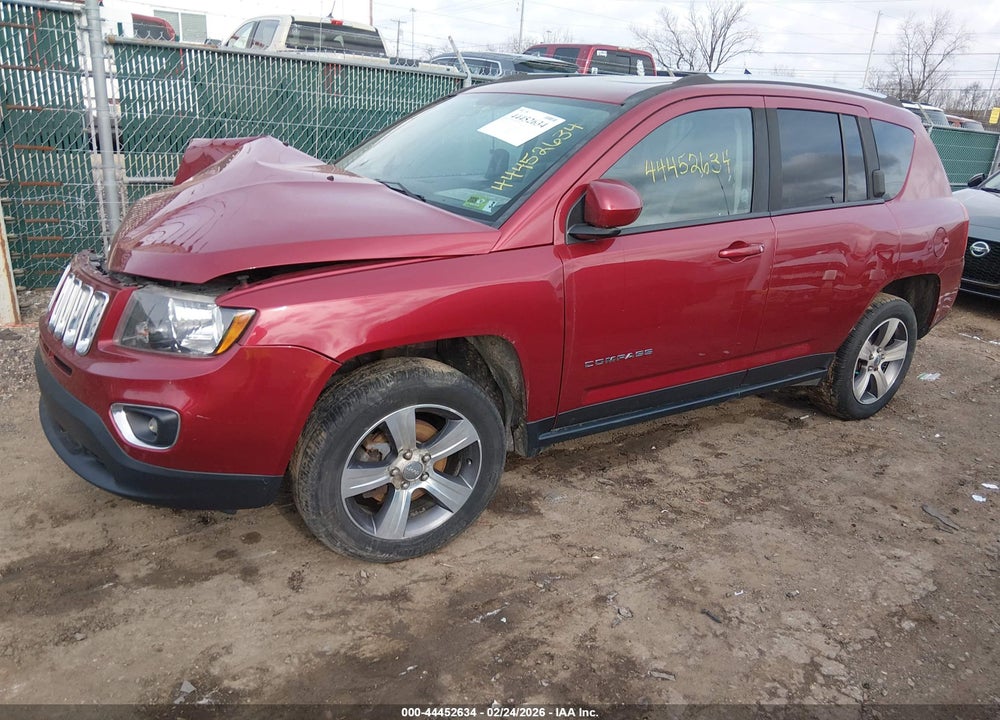 2016 JEEP COMPASS HIGH ALTITUDE EDITION VIN: 1C4NJCEA1GD815400