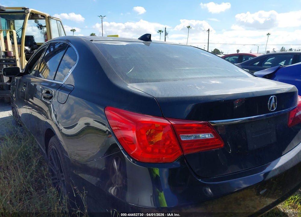 2016 ACURA RLX TECHNOLOGY PACKAGE VIN: JH4KC1F53GC001613