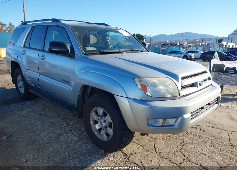 2004 TOYOTA 4RUNNER SR5 V8 VIN: JTEBT14R048011405