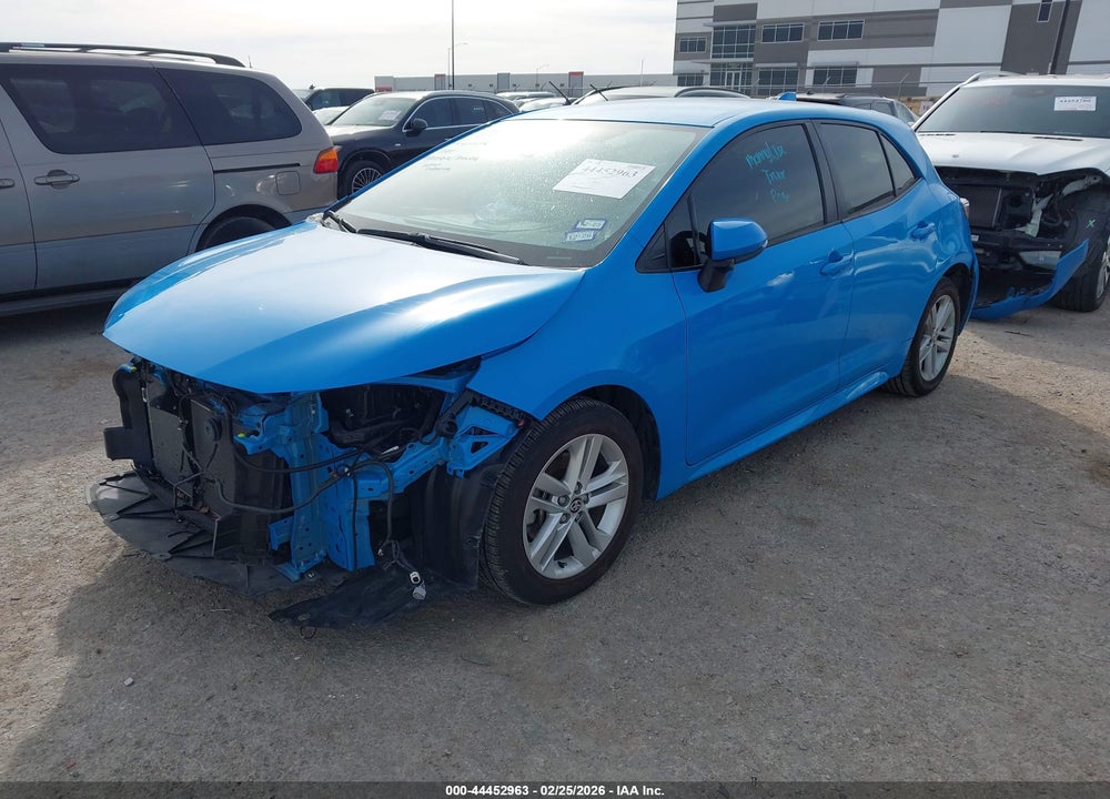 2021 TOYOTA COROLLA SE VIN: JTND4MBE6M3107396