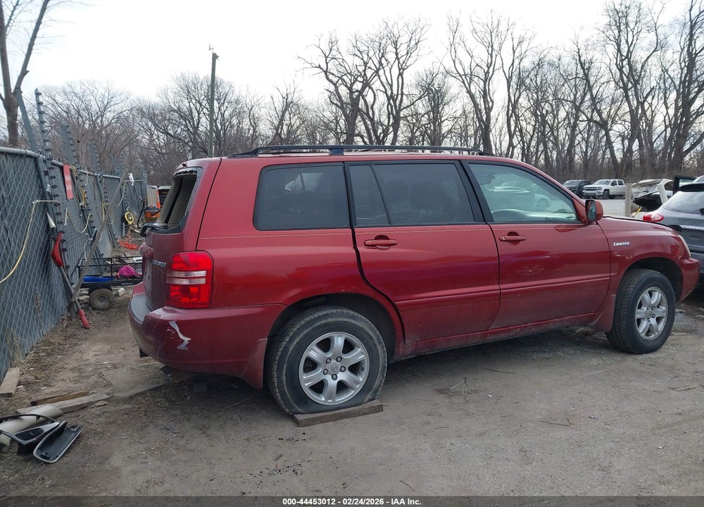 2001 TOYOTA HIGHLANDER V6 VIN: JTEHF21A310026562