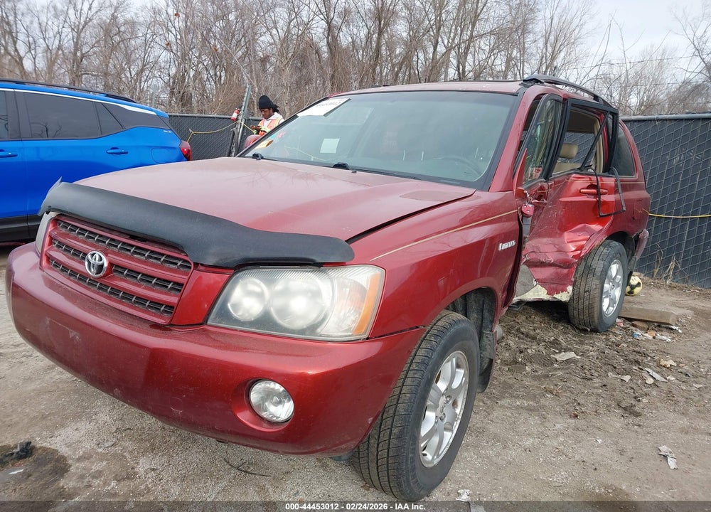 2001 TOYOTA HIGHLANDER V6 VIN: JTEHF21A310026562