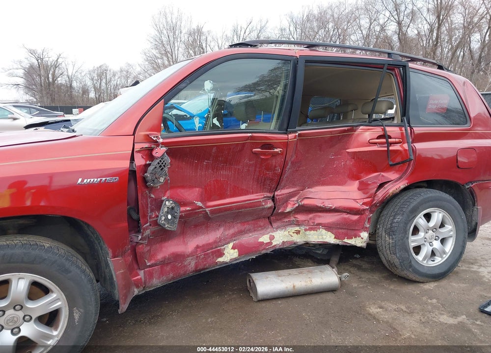 2001 TOYOTA HIGHLANDER V6 VIN: JTEHF21A310026562
